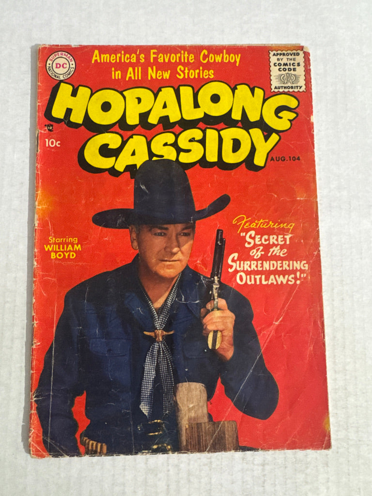 HOPALONG CASSIDY #104 GD-