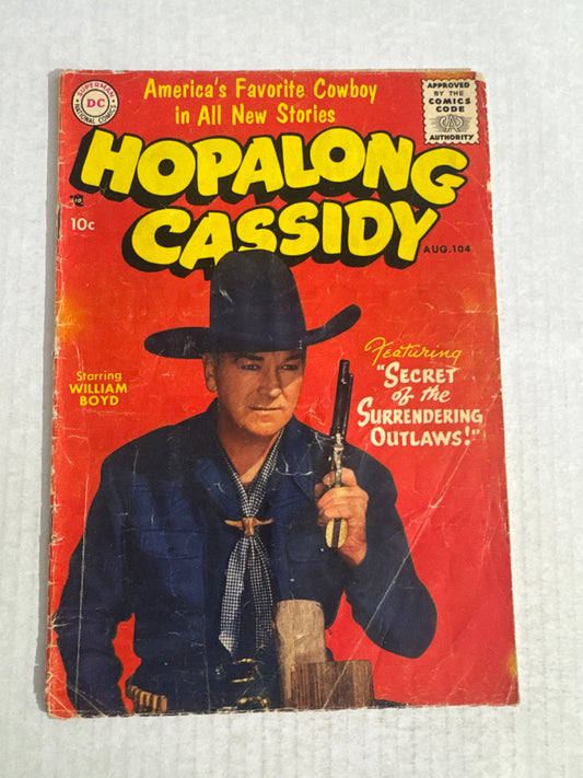 HOPALONG CASSIDY #104 GD-