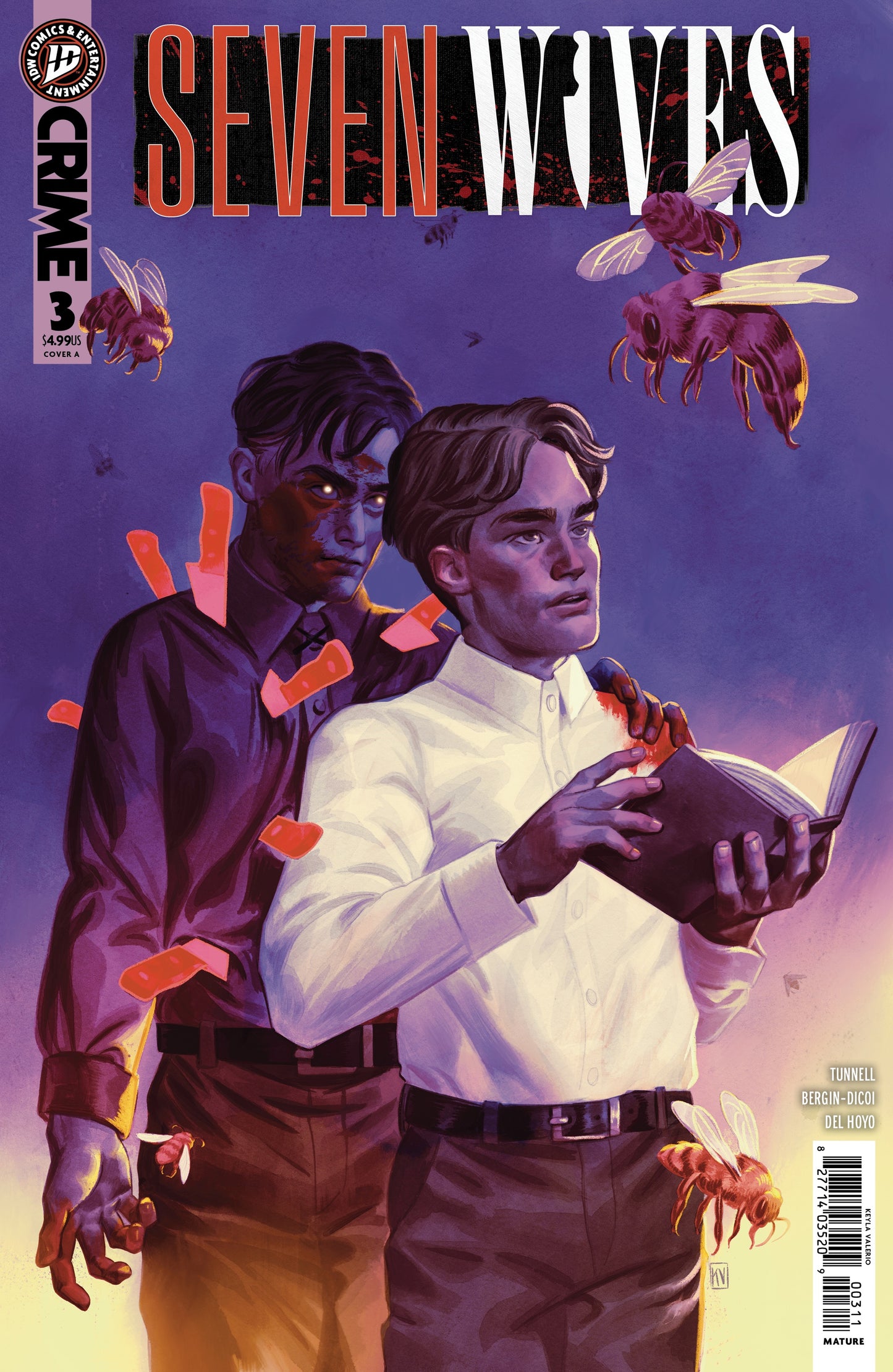 PRE-SALE: Seven Wives #3 Cover A (Valerio)