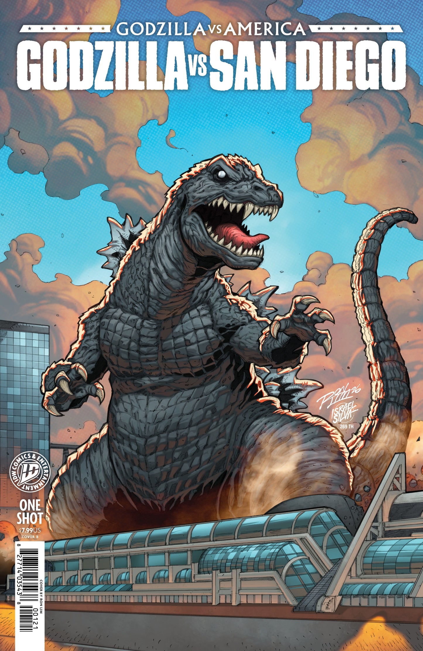 PRE-SALE: Godzilla Vs. America: San Diego Variant B (Lim)