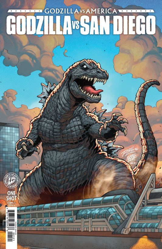 PRE-SALE: Godzilla Vs. America: San Diego Variant B (Lim)