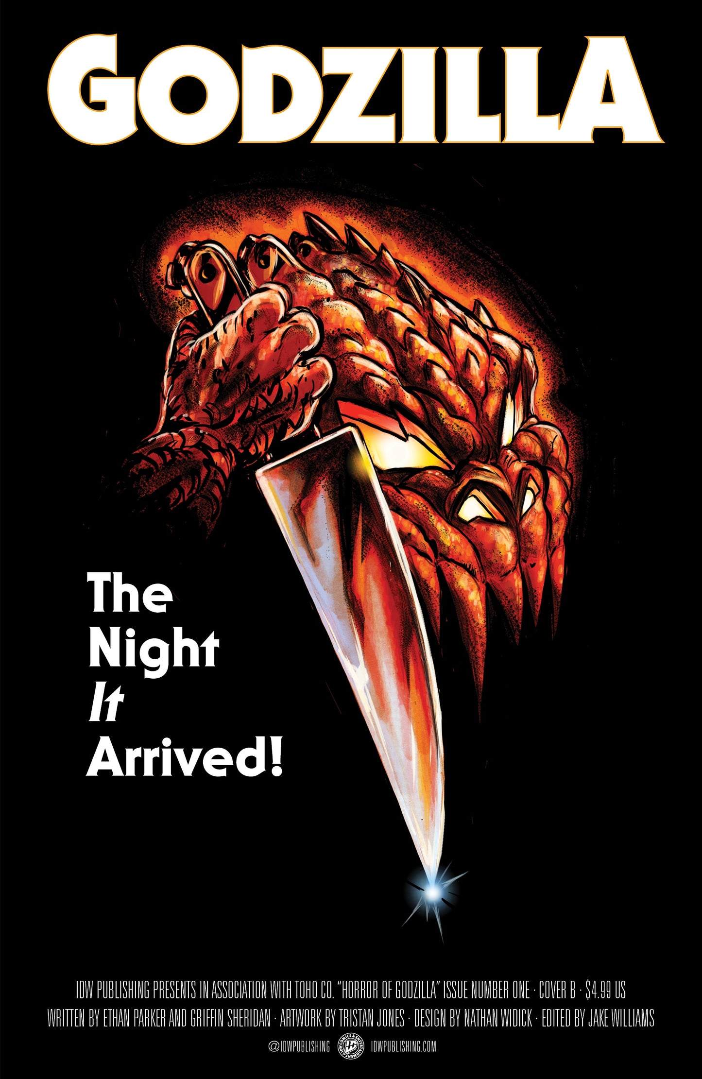 PRE-SALE: The Horror of Godzilla [Kai-Sei Era] #1 Variant B (Tunica Movie Homage Cover)