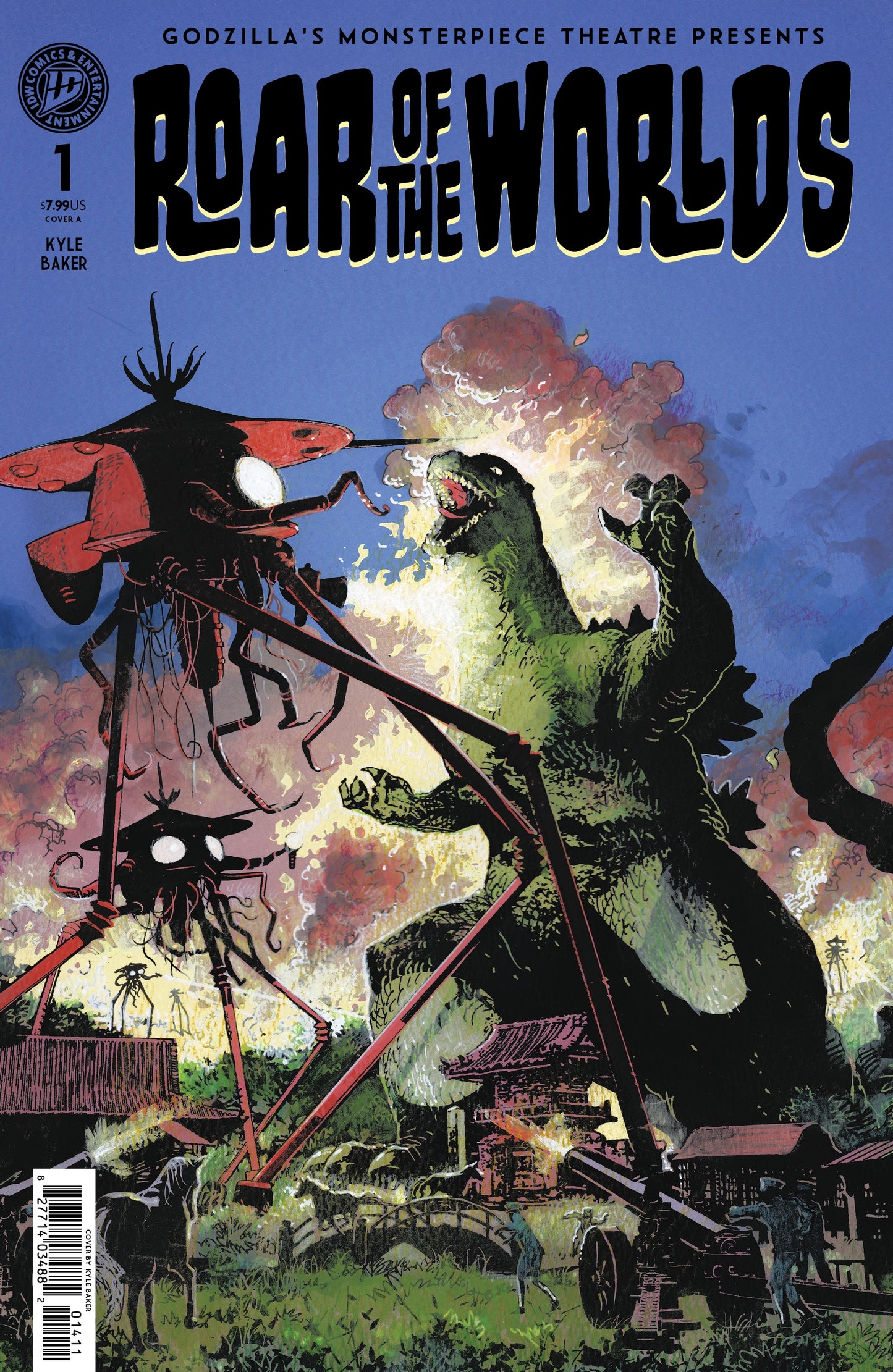 PRE-SALE: Godzilla's Monsterpiece Theatre Presents: Roar of the Worlds Variant B (Baker)