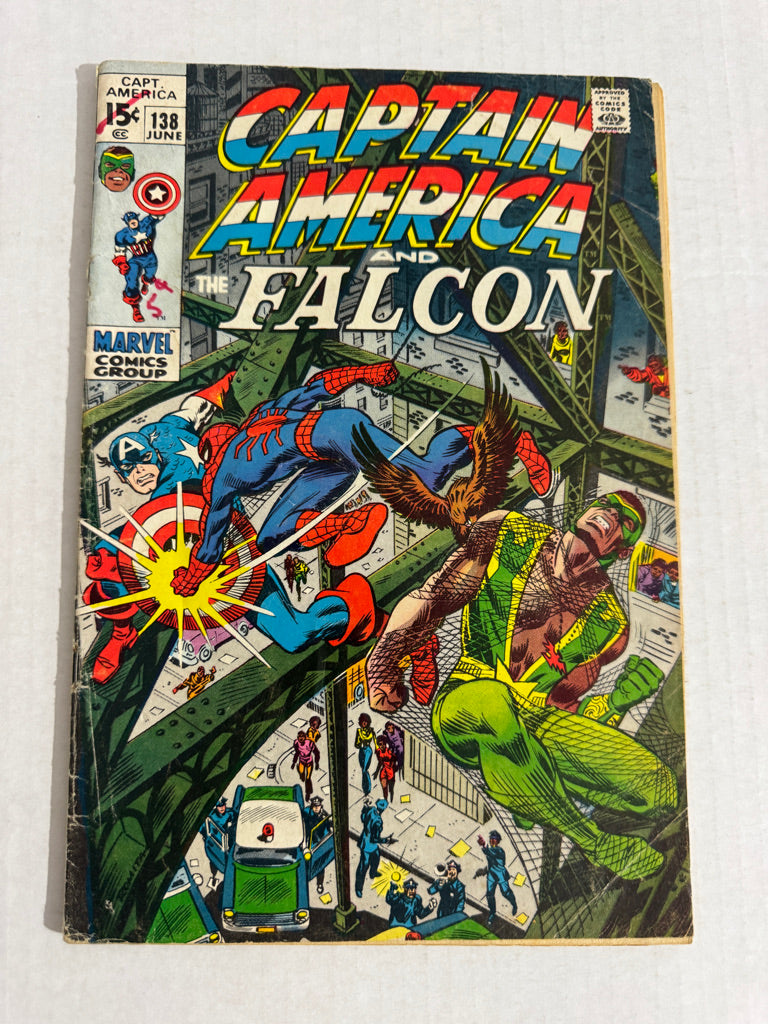 CAPTAIN AMERICA #138 GD+