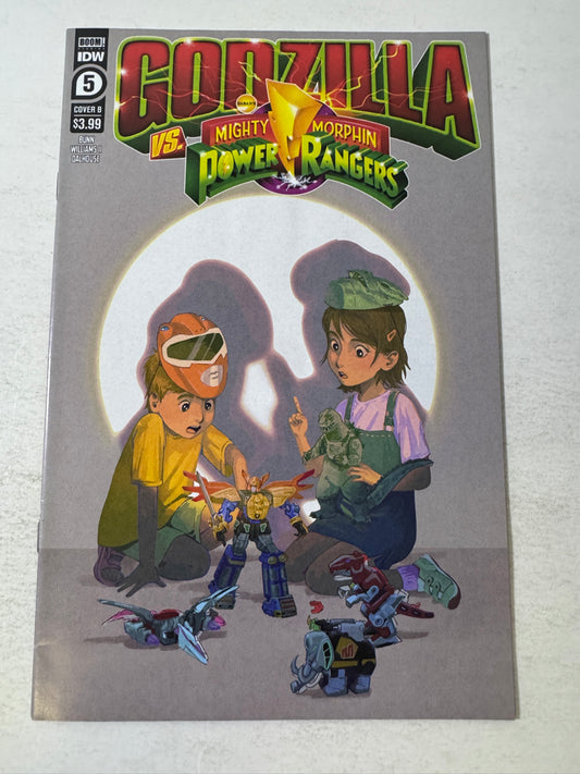 GODZILLA VS MIGHTY MORPHIN POWER RANGERS #5 NM- B Variant