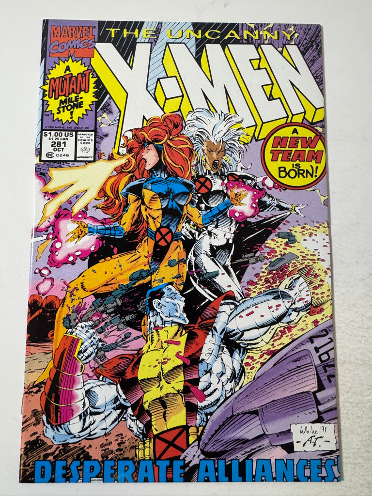 UNCANNY X-MEN #281 NM NEWSSTAND 1ST APPEARANCE