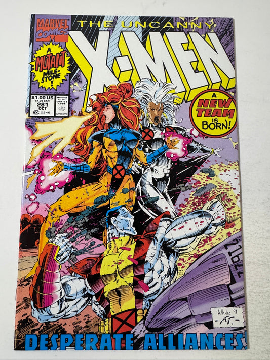 UNCANNY X-MEN #281 NM NEWSSTAND 1ST APPEARANCE