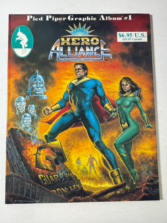 HERO ALLIANCE End of The Golden Age TPB NM