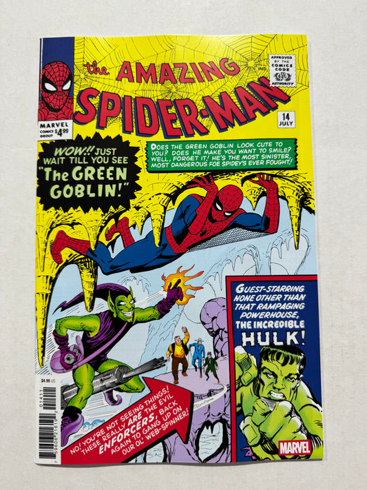 AMAZING SPIDER-MAN #14 NM Facsimile