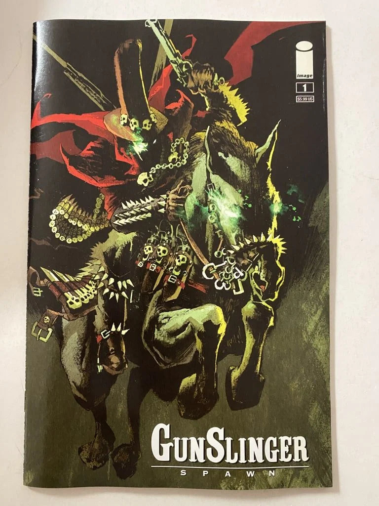 GUNSLINGER SPAWN #1 NM Jason Shawn Alexander Variant