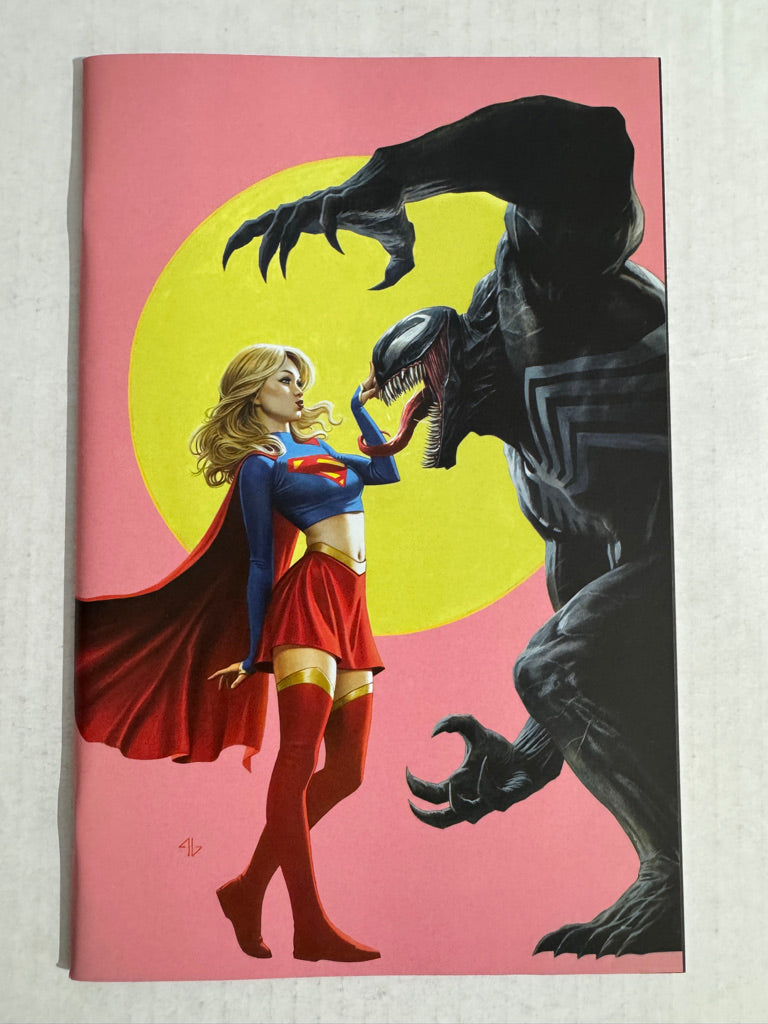 SPIDER-MAN SUPERMAN #1 NM NYCC Adi Granov Virgin Pink Variant LTD 399