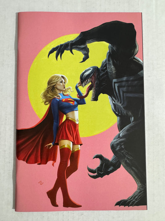 SPIDER-MAN SUPERMAN #1 NM NYCC Adi Granov Virgin Pink Variant LTD 399