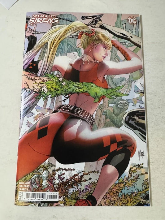 GOTHAM CITY SIRENS #2 Vol 2 NM Guillem March Harley Quinn  Variant