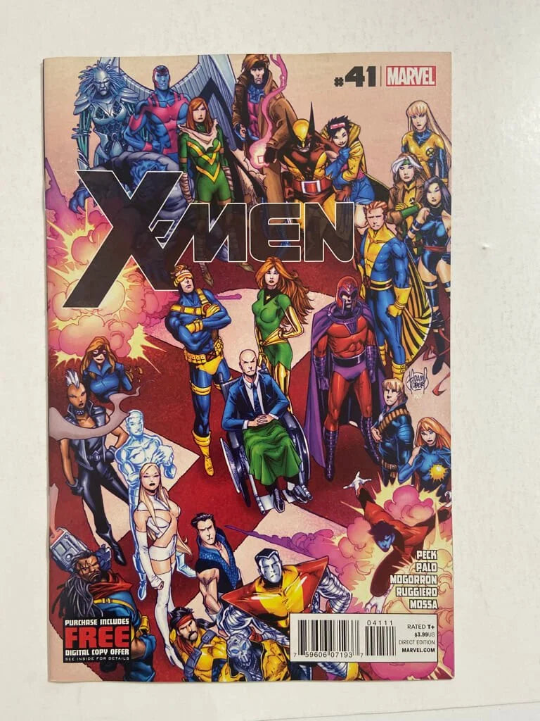 X-MEN #41 Vol 2 Adam Kubert Cover