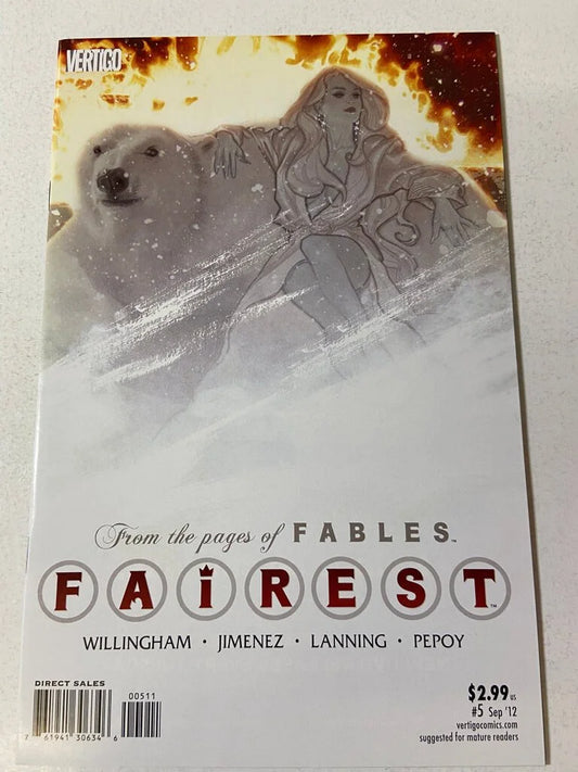 FAIREST #5 Adam Hughes Cover