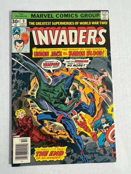 INVADERS #9 FN-