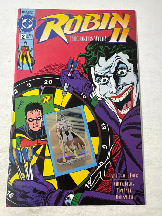 ROBIN II Joker's Wild #2 NM Jim Aparo Hologram Variant