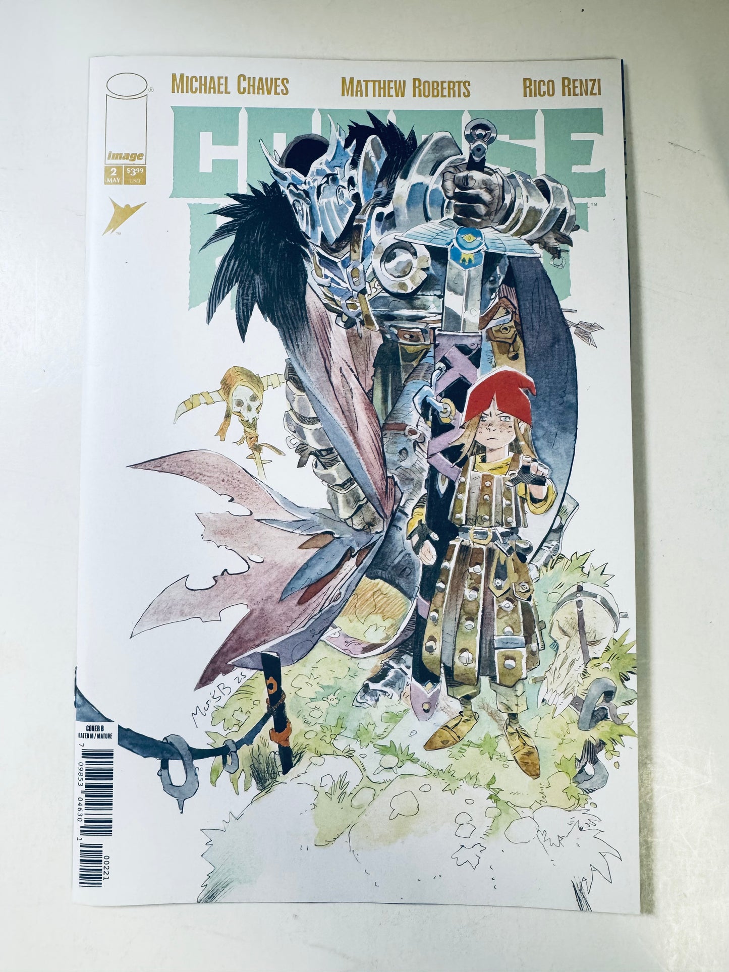 CORPSE KNIGHT #2 NM Cover B Matías Bergara Variant
