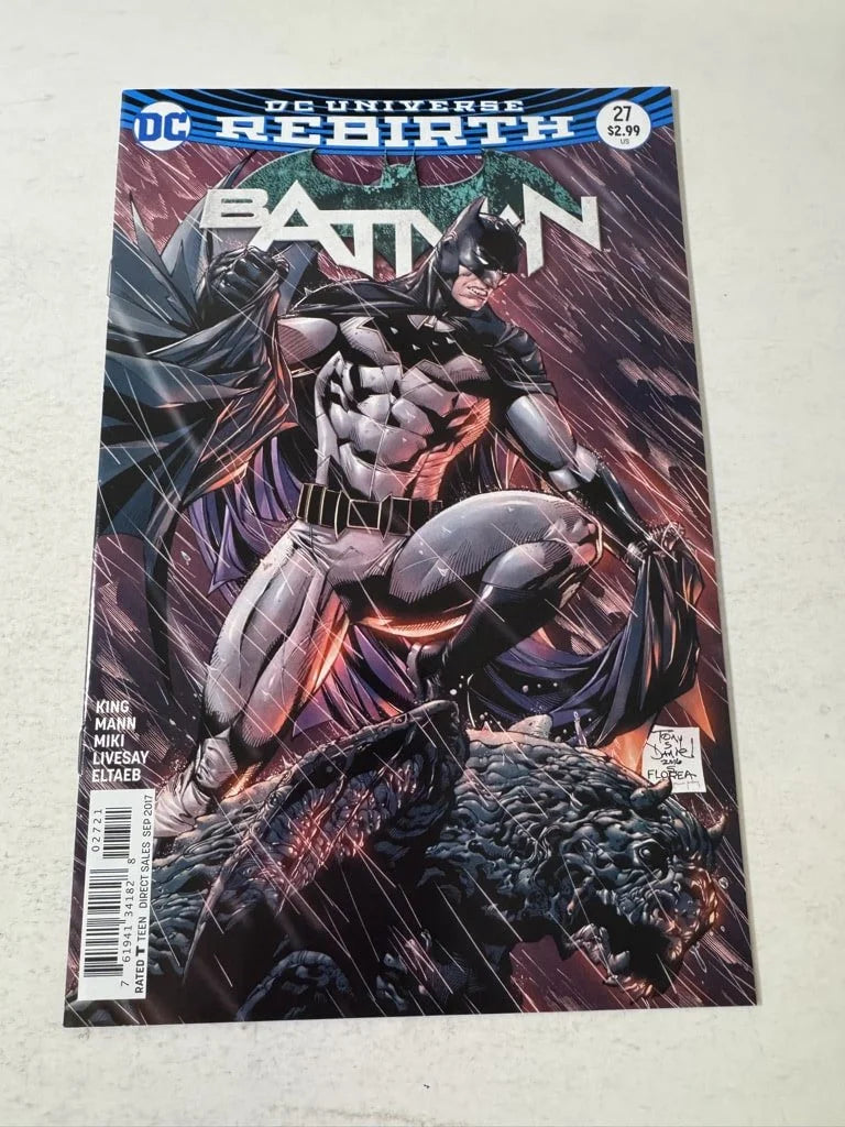 BATMAN #27 Vol 3 NM Tony Daniel Variant