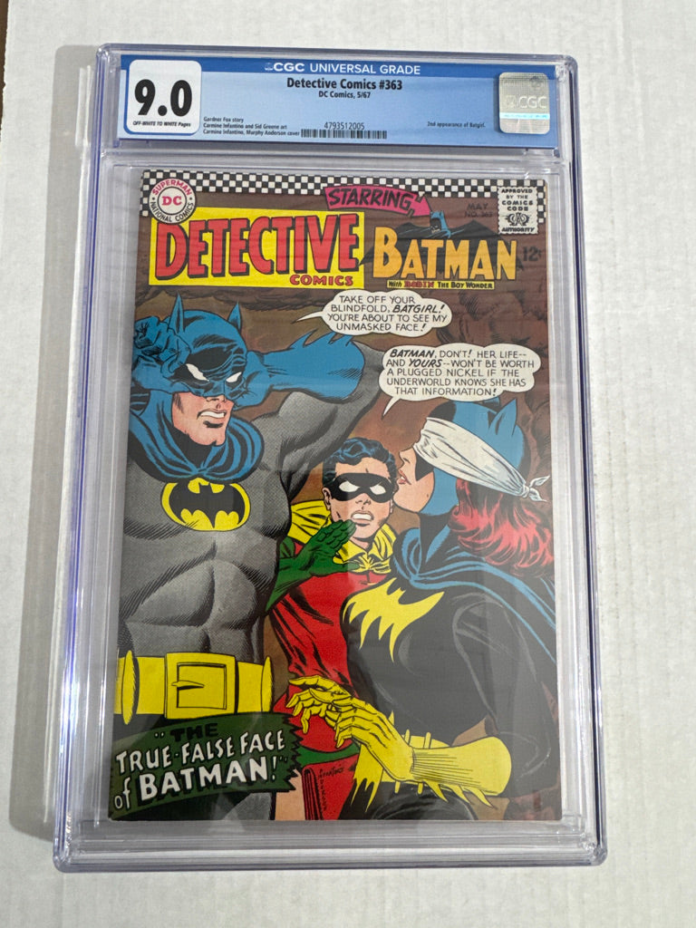 DETECTIVE COMICS #363 CGC 9.0