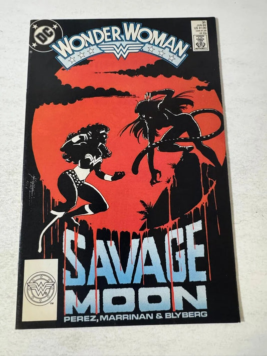 WONDER WOMAN #31 Vol 2 VF/NM George Perez Cover