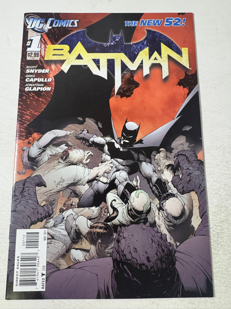 BATMAN #2 Vol 2 VF 2nd Print Variant