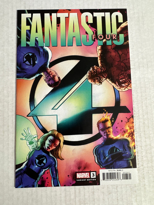 FANTASTIC FOUR #3 Vol 7 NM 1:25 John Cassaday Variant
