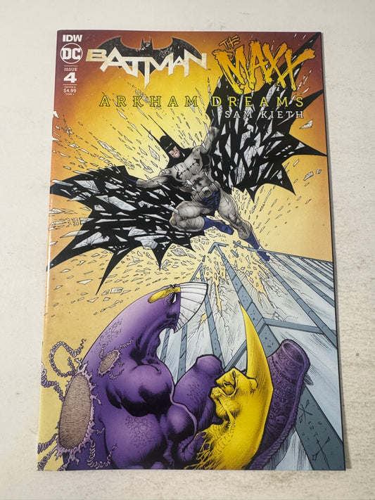 BATMAN THE MAXX Arkham Dreams #4 NM Sam Kieth Cover
