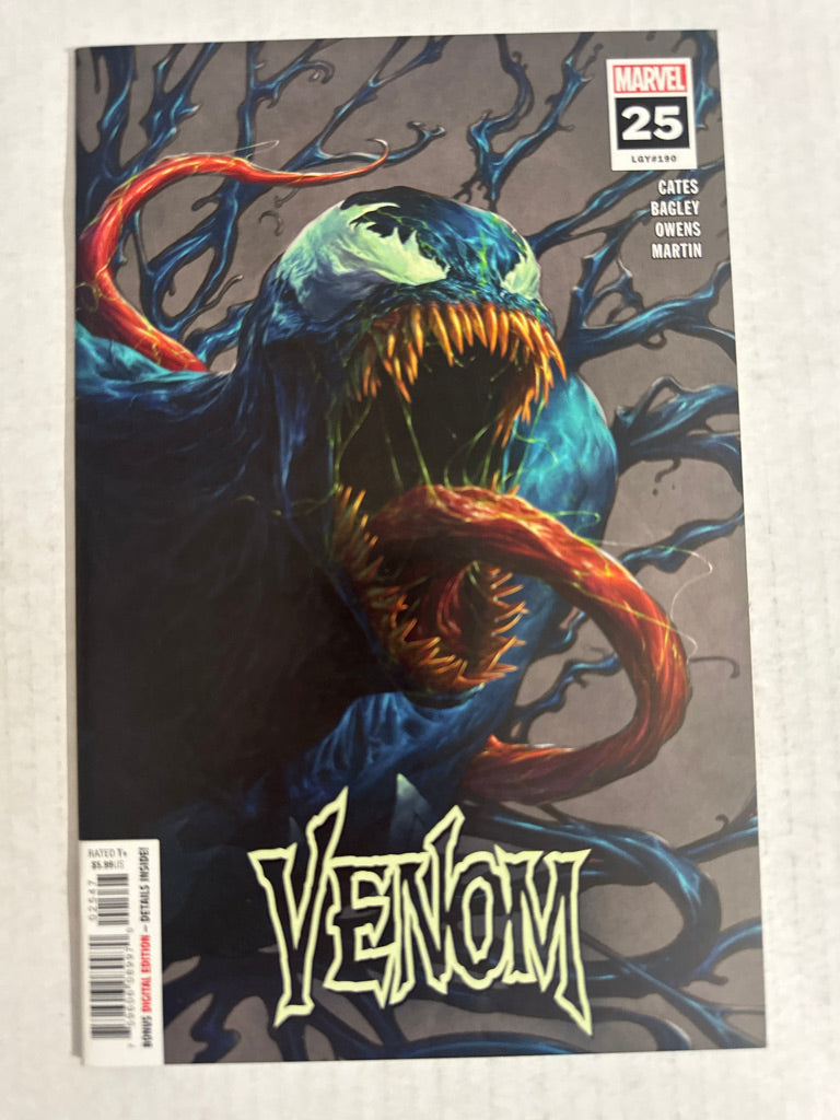 VENOM #25 Vol 4 NM Dan Rapoza 2nd Print Store Exclusive Variant 1ST APPEARANCE
