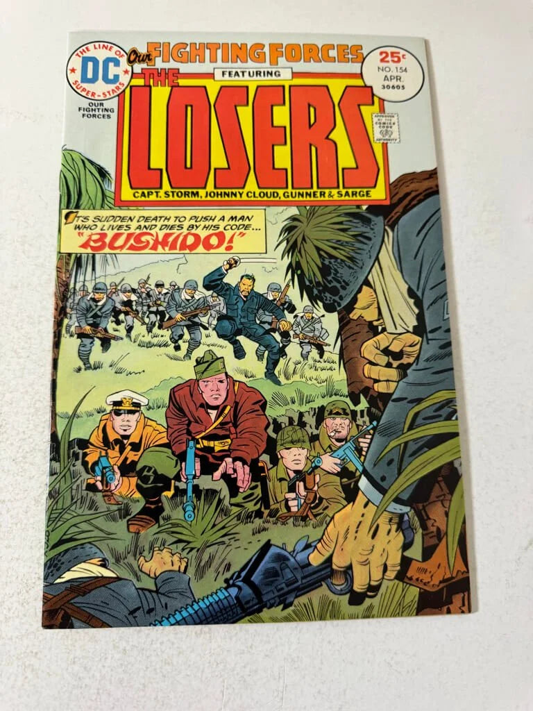 OUR FIGHTING FORCES #154 VF/NM Jack Kirby Cover