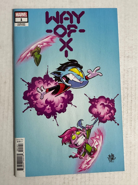 WAY OF X #1 NM Skottie Young Variant