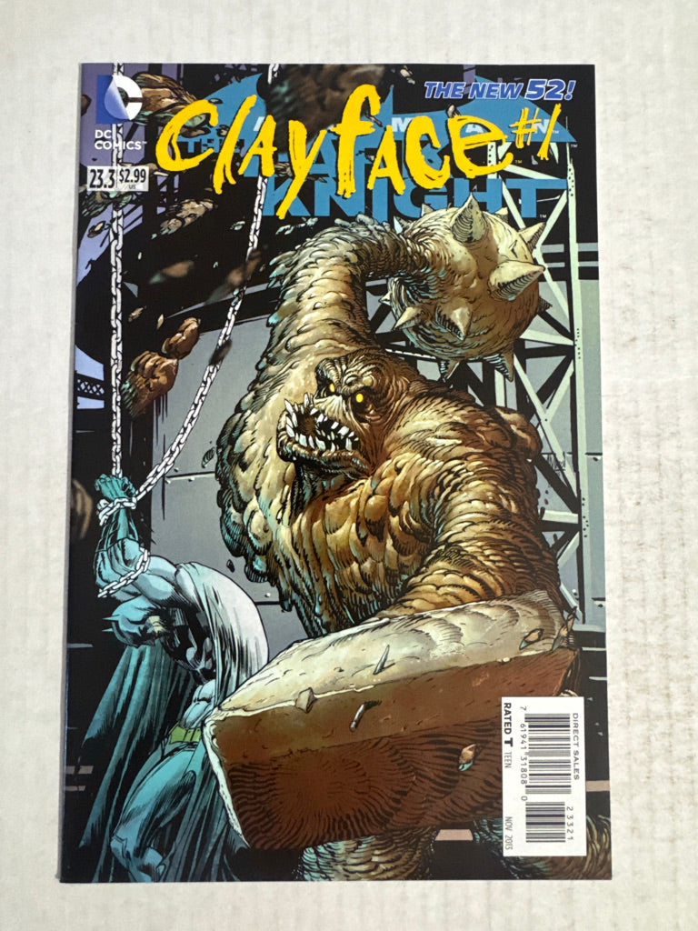 BATMAN THE DARK KNIGHT #23.3 CLAYFACE #1 Vol 2 NM Standard Cover