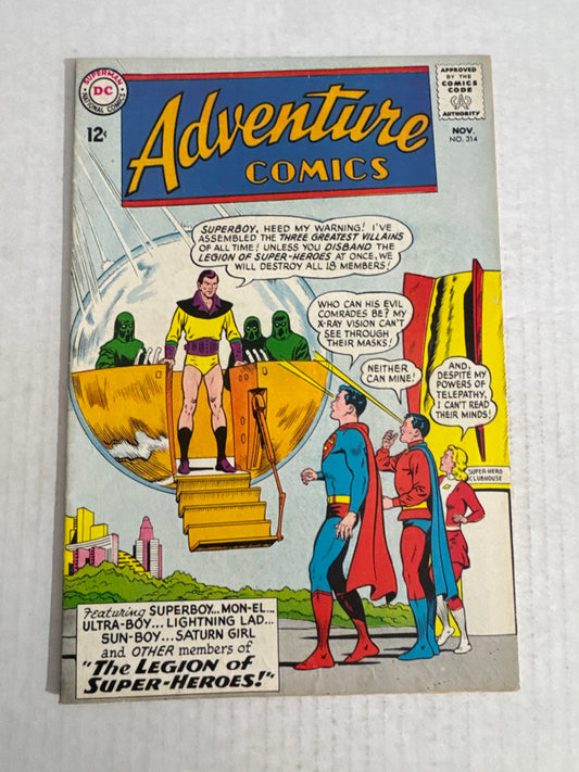 ADVENTURE COMICS #314 VG/FN