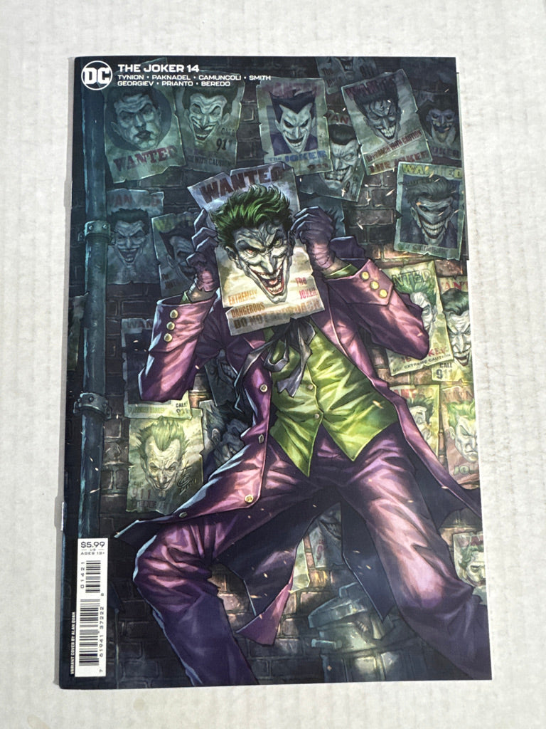JOKER #14 Vol 2 NM Alan Quah Variant