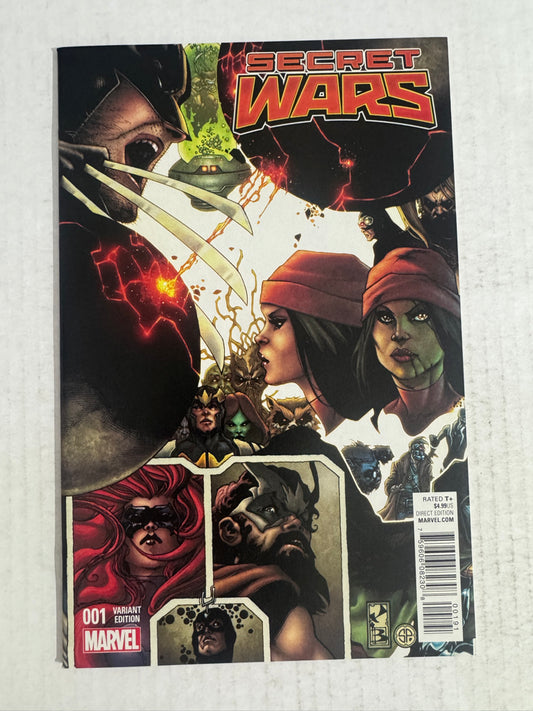 SECRET WARS #1 NM 1:20 Simone Bianchi Variant