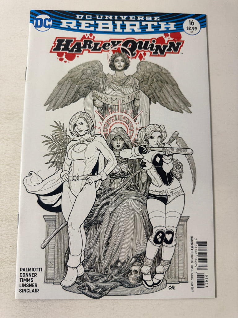 HARLEY QUINN #16 Vol 3 NM Frank Cho Variant