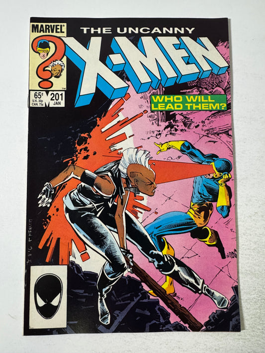 UNCANNY X-MEN #201 NM- 1ST APPEARANCE