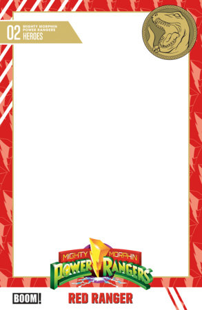 PRE-SALE: Mighty Morphin Power Rangers (2026) #2 D Trading Card Blank Sketch Variant