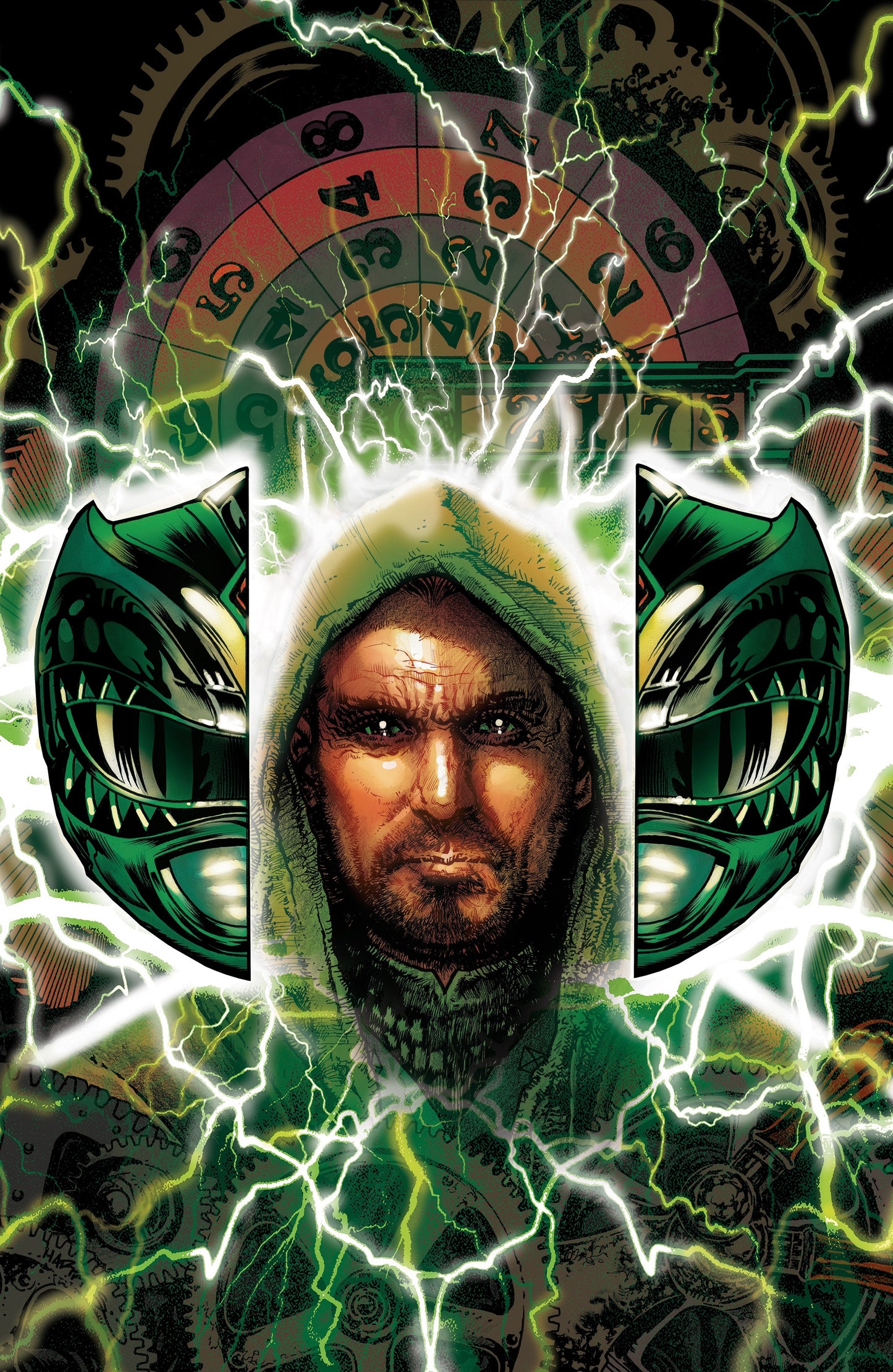 PRE-SALE: Power Rangers Green #1 F Foil Variant (Full Art, Foil, Harris)