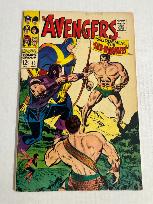 AVENGERS #40 VG+