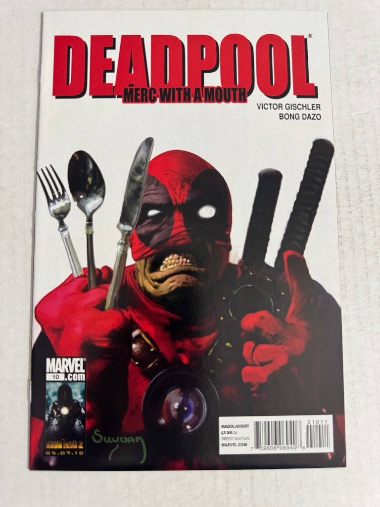 DEADPOOL MERC WITH A MOUTH #10 Arthur Suydam Cover