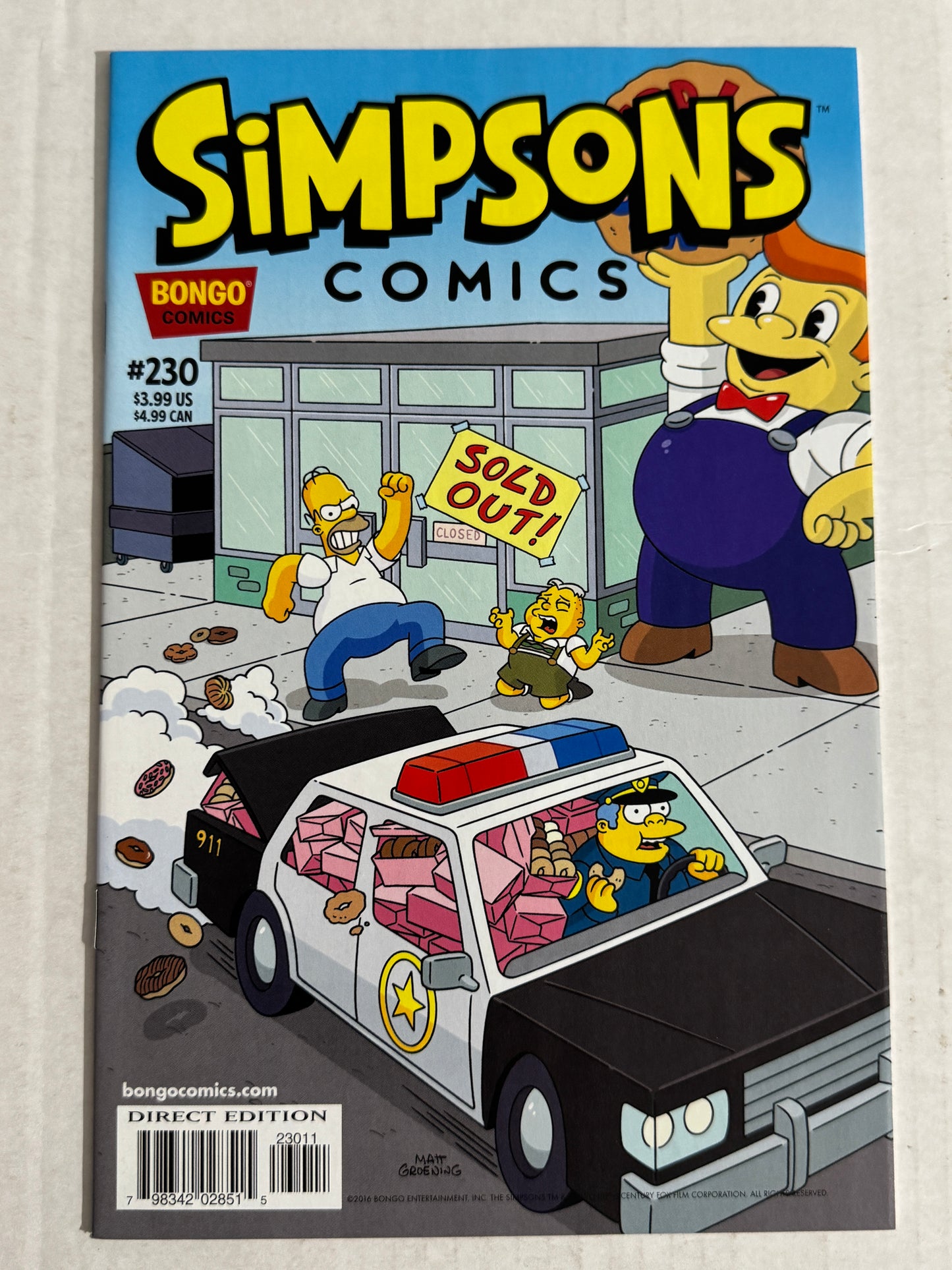 SIMPSONS COMICS #230 NM