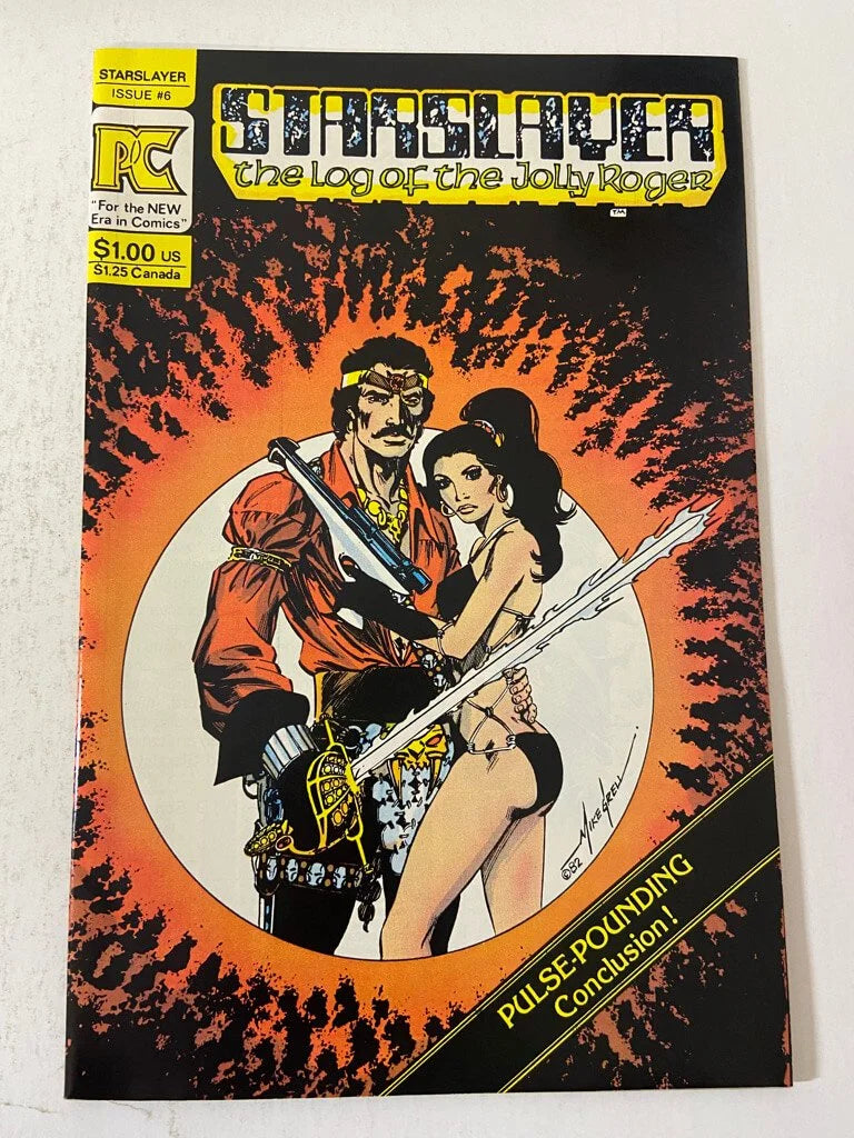 STARSLAYER #6 NM- Mike Grell Cover
