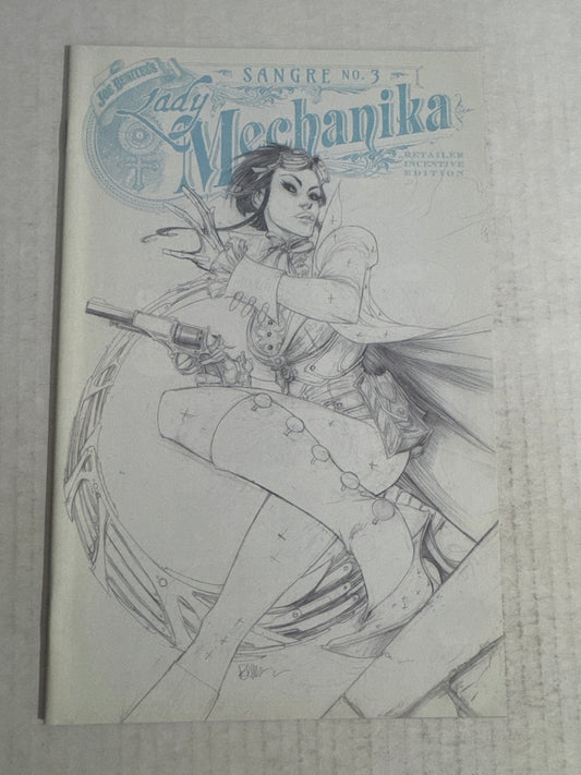 LADY MECHANIKA Sangre #3  1:10 Joe Benitez Variant