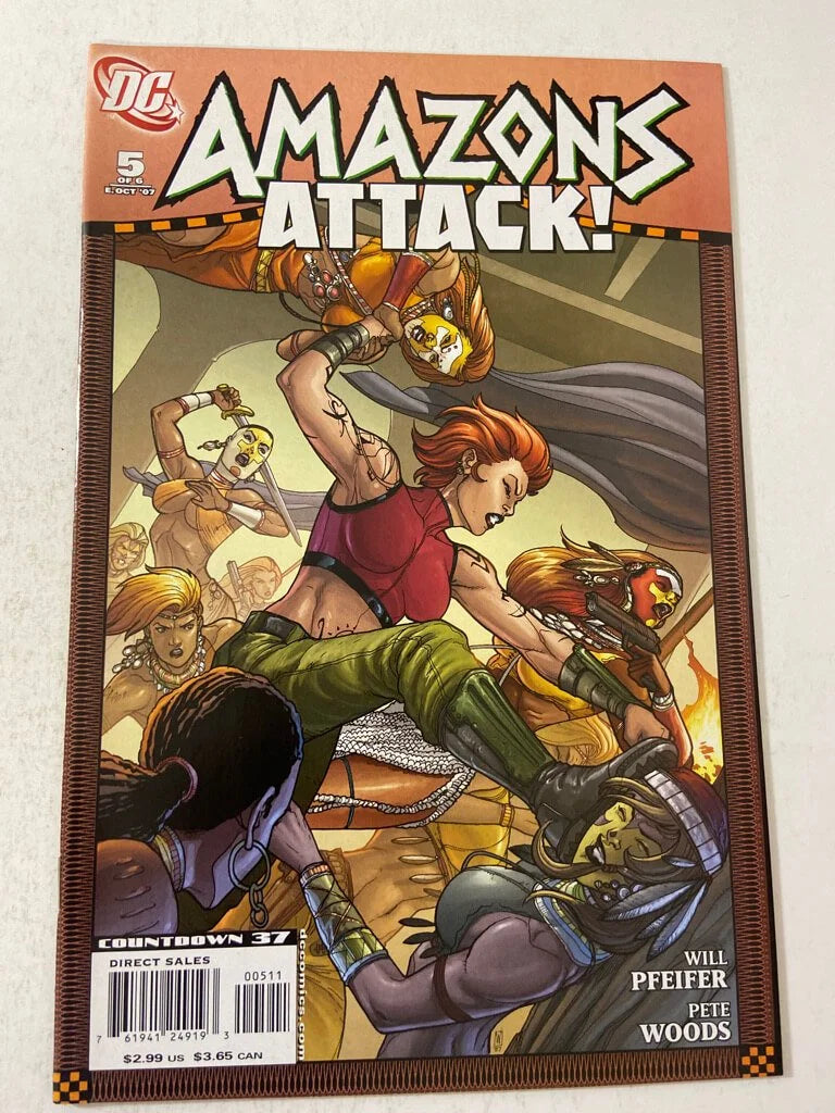 AMAZONS ATTACK #1-6 VF/NM SET