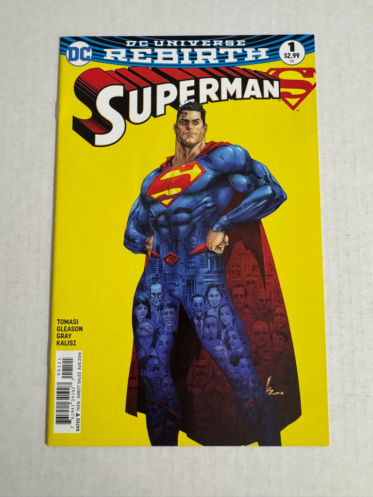 SUPERMAN #1 Vol 4 NM Rocafort Variant