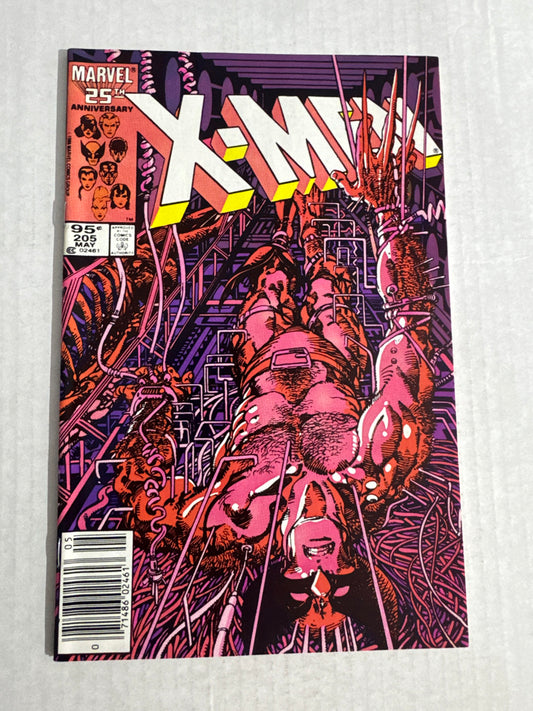 UNCANNY X-MEN #205 NM Barry Windsor-Smith Cover  CANADIAN PRICE VARIANT