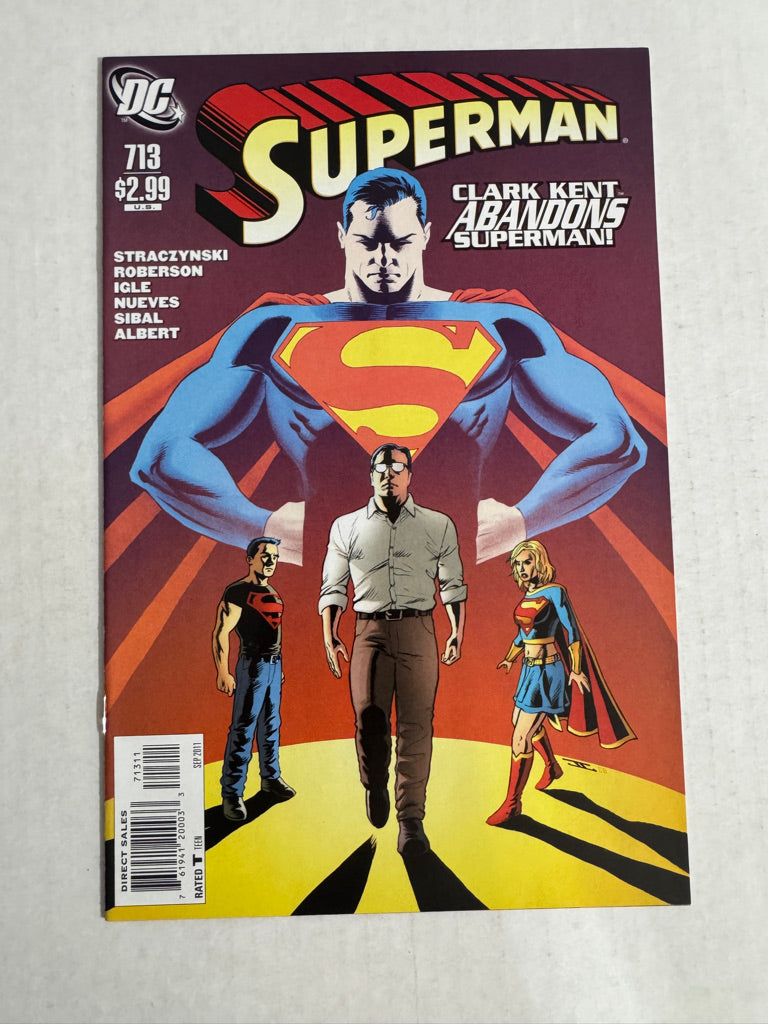 SUPERMAN #713 NM John Cassaday Cover