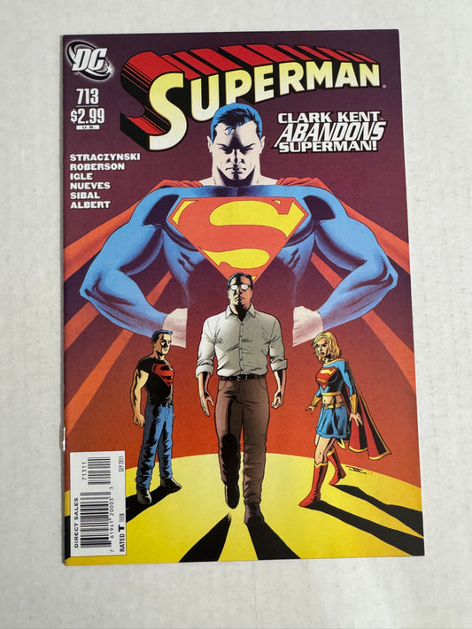 SUPERMAN #713 NM John Cassaday Cover