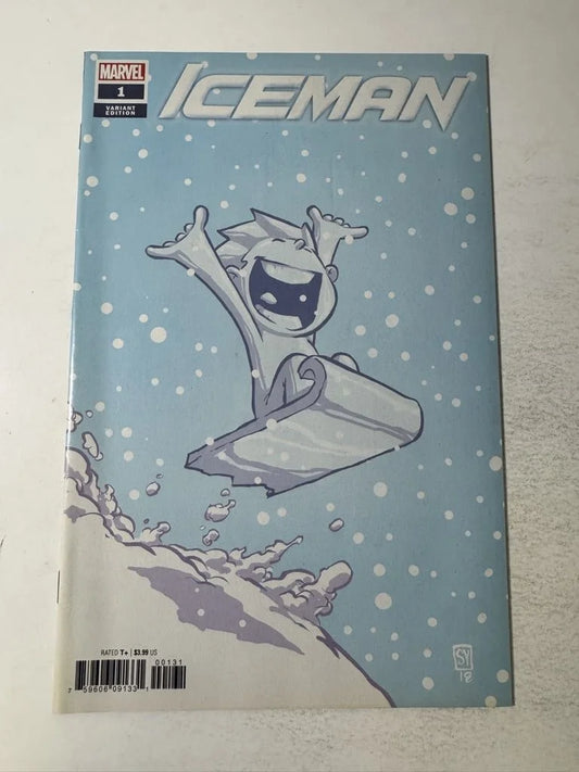 ICEMAN #1 Vol 3 NM- Skottie Young Variant